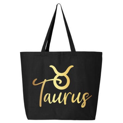 Taurus Zodiac Birthday 25L Jumbo Tote