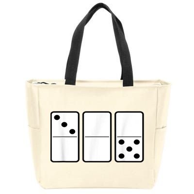 Three Zero Five 305 Miami Domino Zip Tote Bag