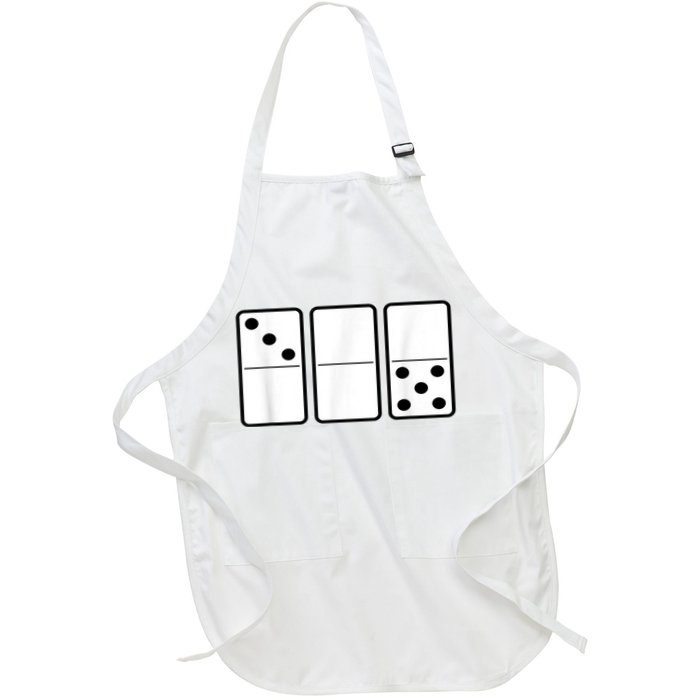 Three Zero Five 305 Miami Domino Apron