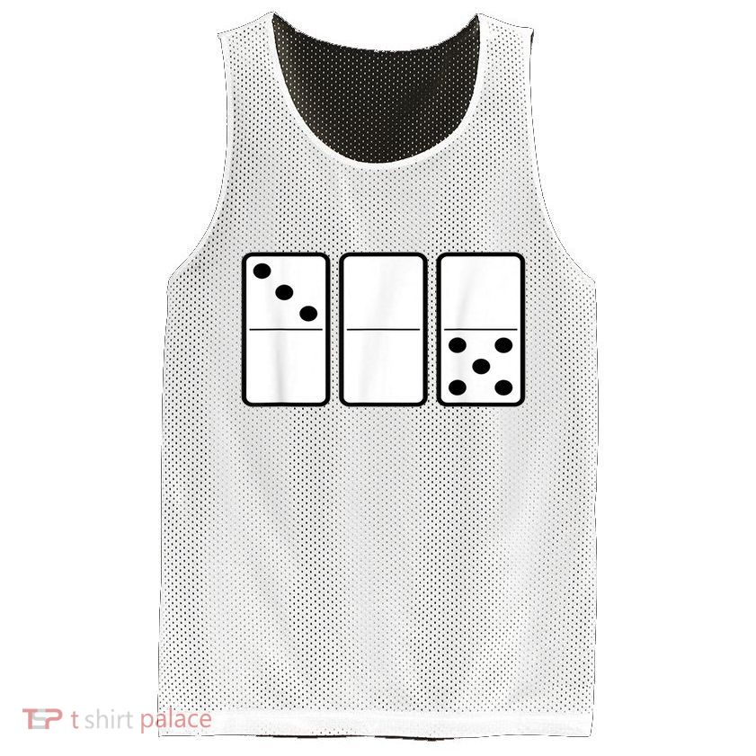 Three Zero Five 305 Miami Domino Mesh Reversible Basketball Jersey Tank