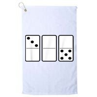 Three Zero Five 305 Miami Domino Golf Towel