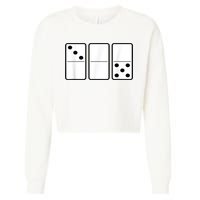 Three Zero Five 305 Miami Domino Cropped Pullover Crew