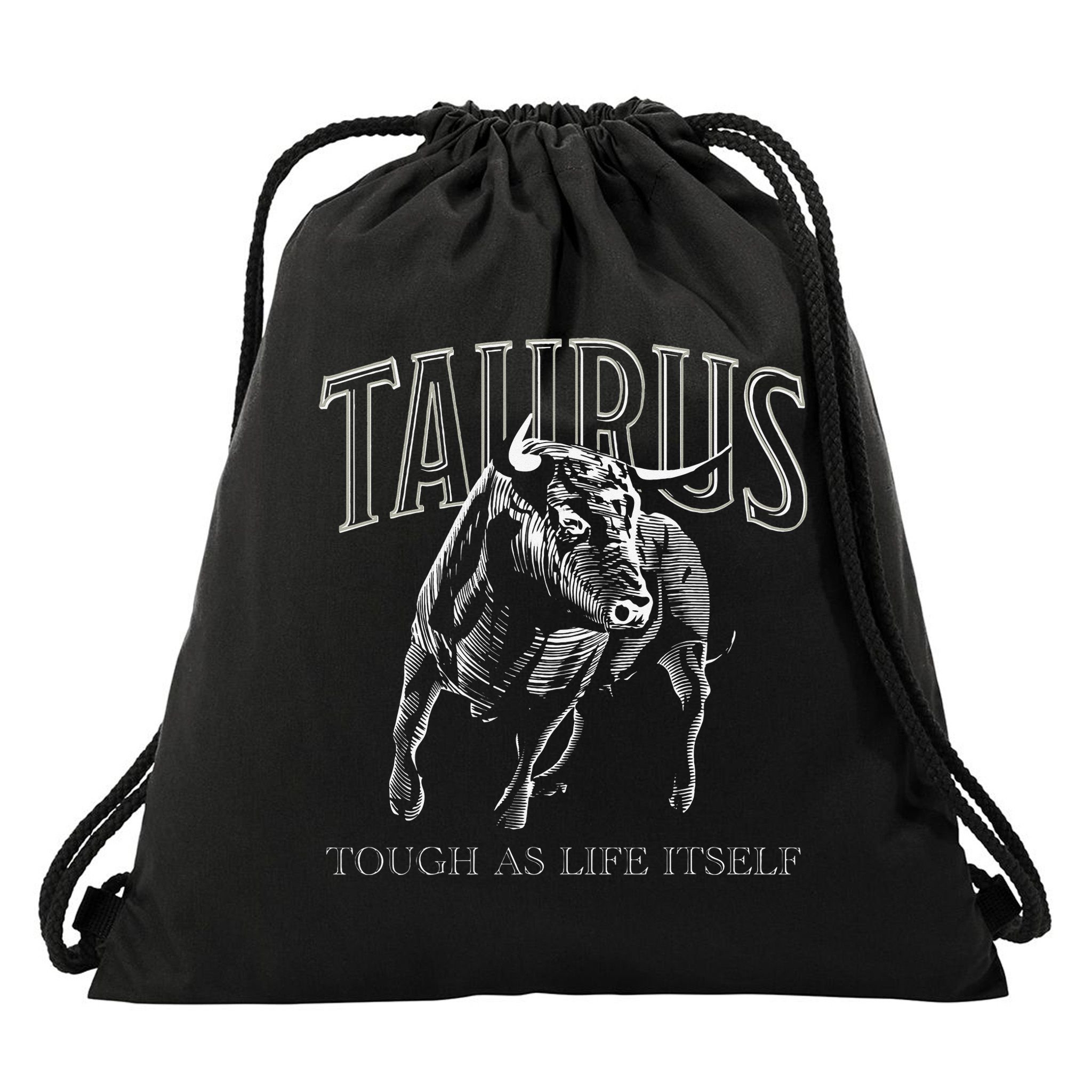 Taurus Zodiac Sign Astrology Horoscope Drawstring Bag