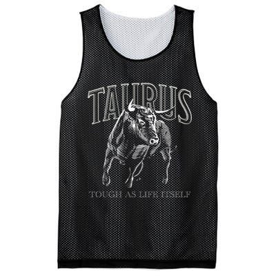 Taurus Zodiac Sign Astrology Horoscope Mesh Reversible Basketball Jersey Tank
