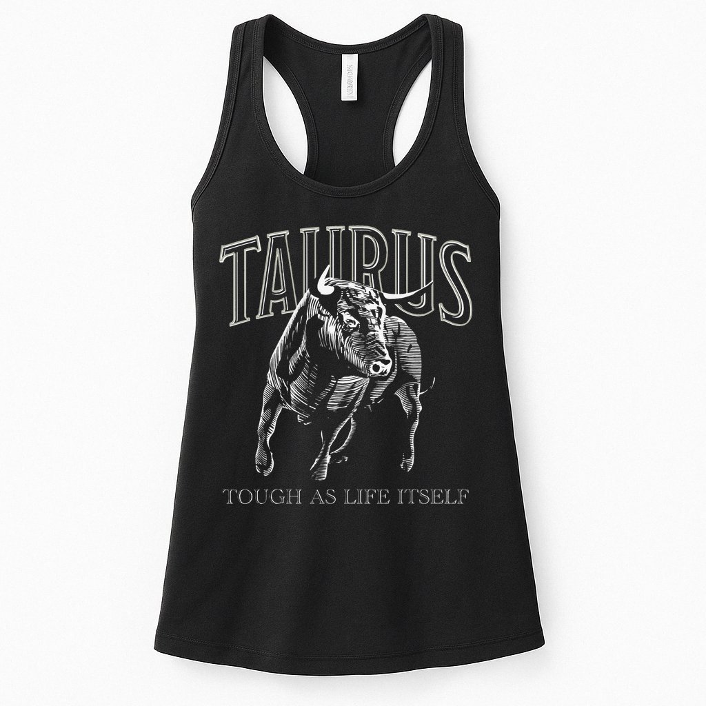 Taurus Zodiac Sign Astrology Horoscope Womens Tank Top