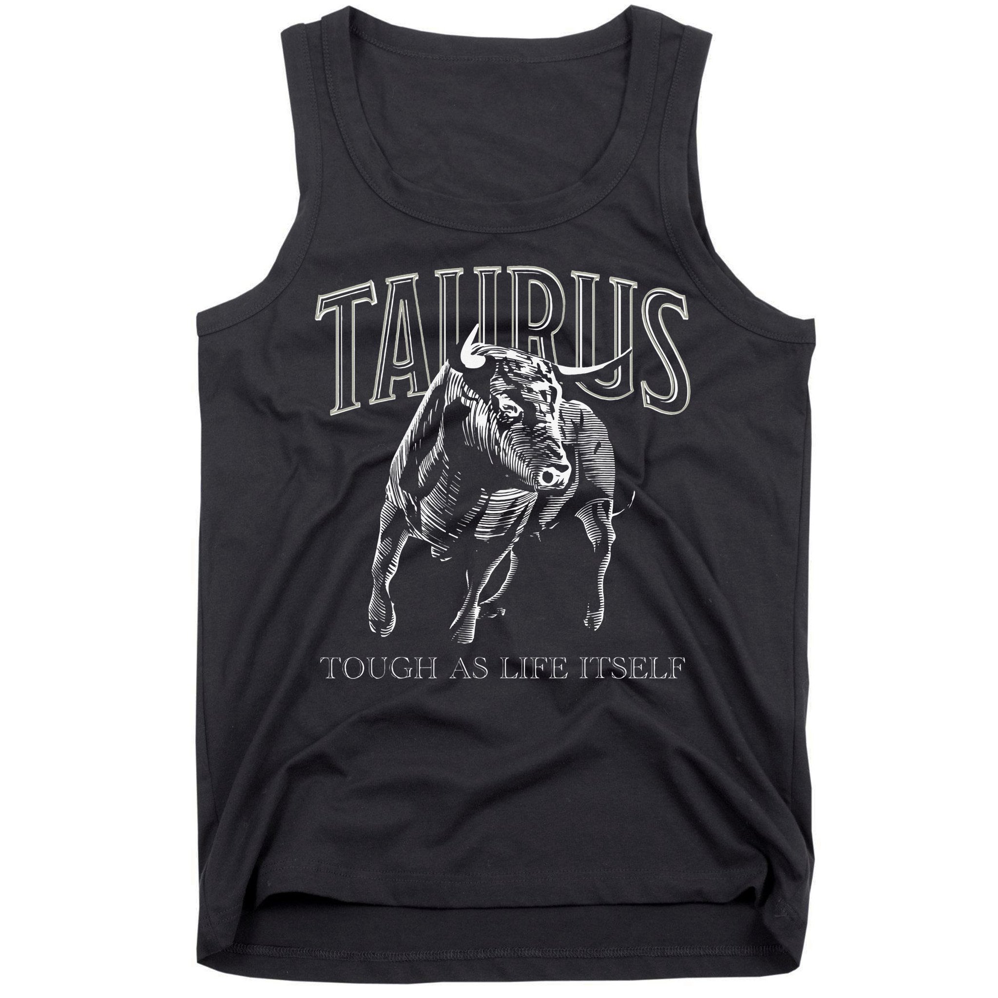 Taurus Zodiac Sign Astrology Horoscope Tank Top