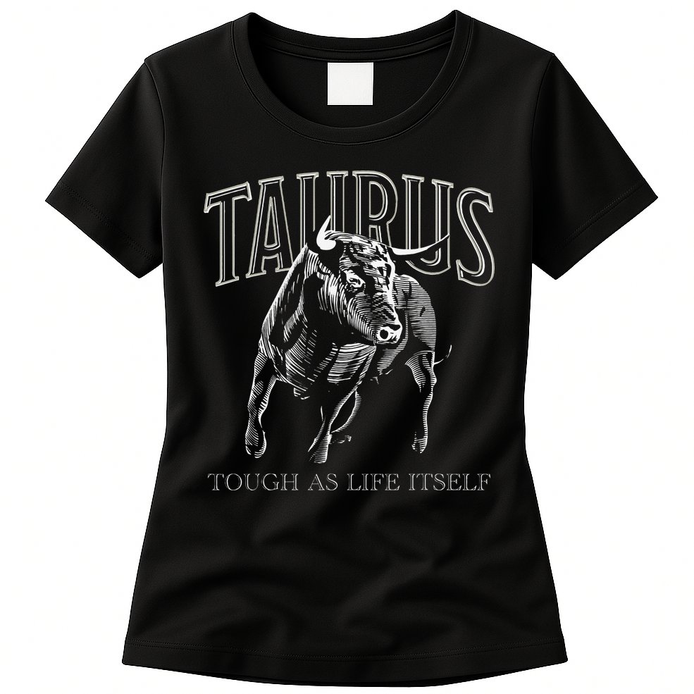 Taurus Zodiac Sign Astrology Horoscope Womens T-Shirt