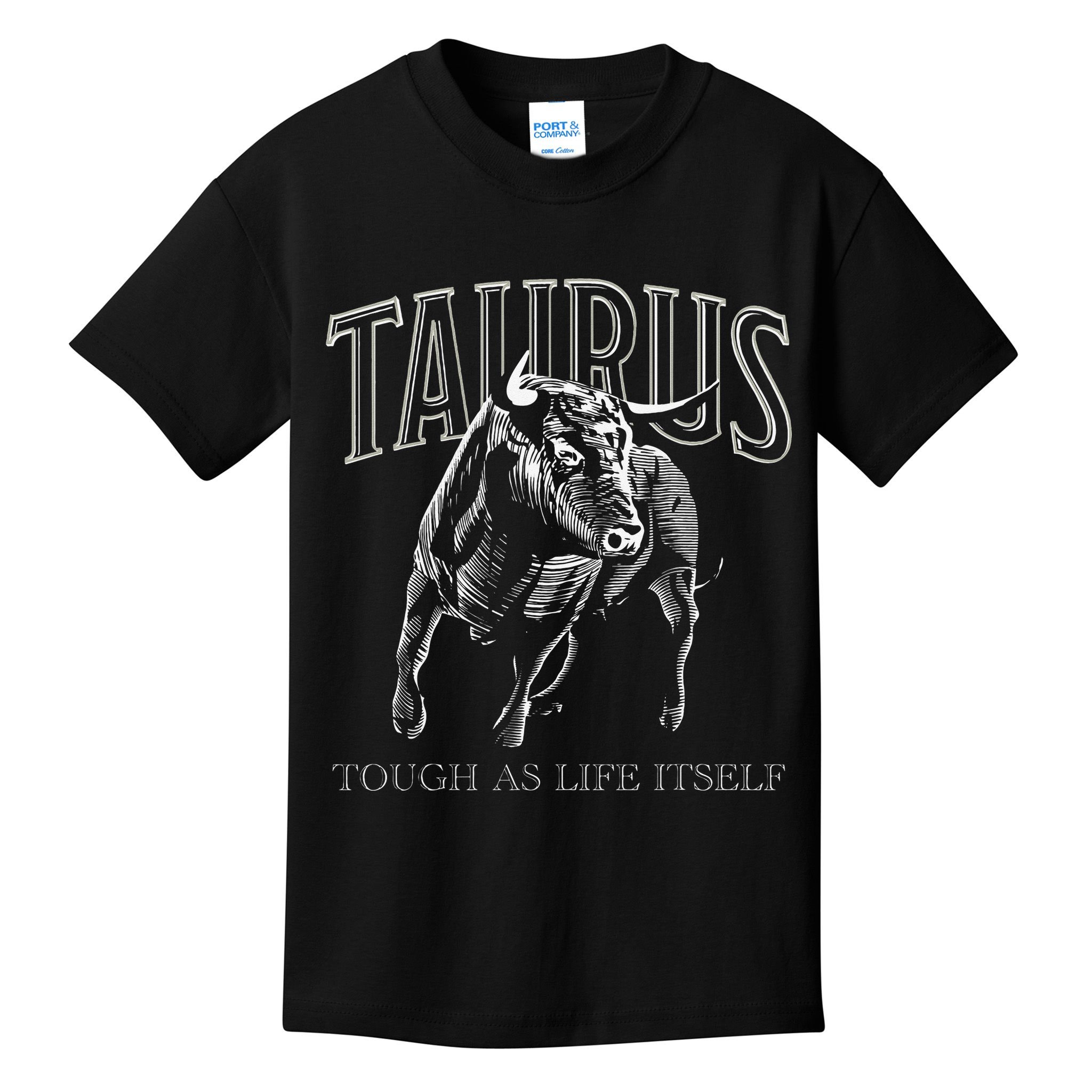 Taurus Zodiac Sign Astrology Horoscope Kids T-Shirt