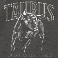 Taurus Zodiac Sign Astrology Horoscope Vector Backpack
