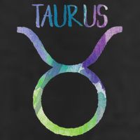 Taurus Zodiac Symbol Astrology Bull Earth Sign 7 Panel Mesh Trucker Snapback Hat