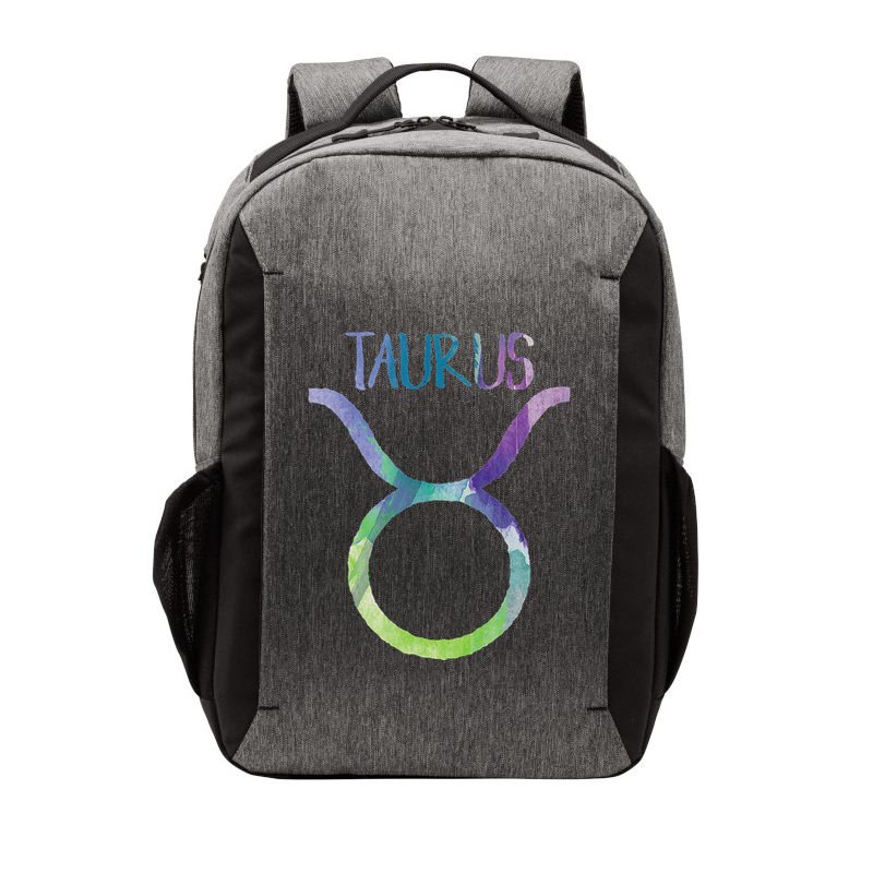 Taurus Zodiac Symbol Astrology Bull Earth Sign Vector Backpack
