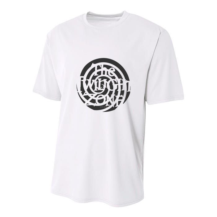 Twilight Zone Spiral Youth Performance Sprint T-Shirt