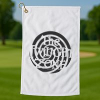 Twilight Zone Spiral Golf Towel