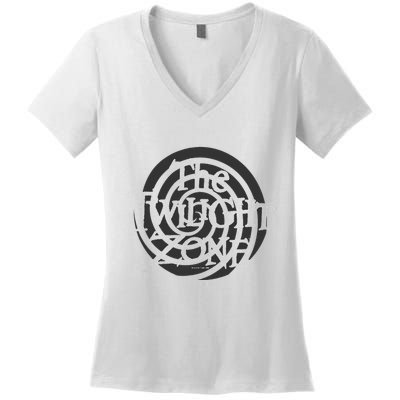 Twilight Zone Spiral Women's V-Neck T-Shirt