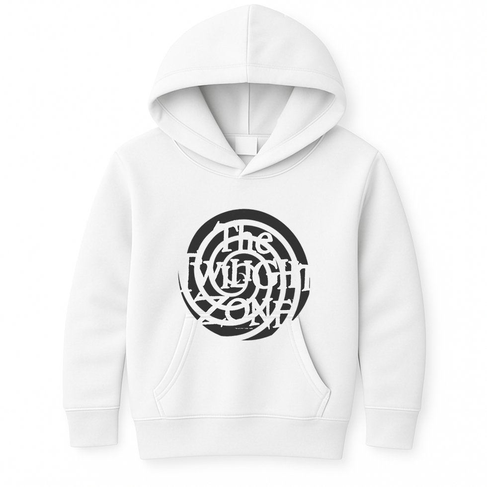Twilight Zone Spiral Kids Hoodie