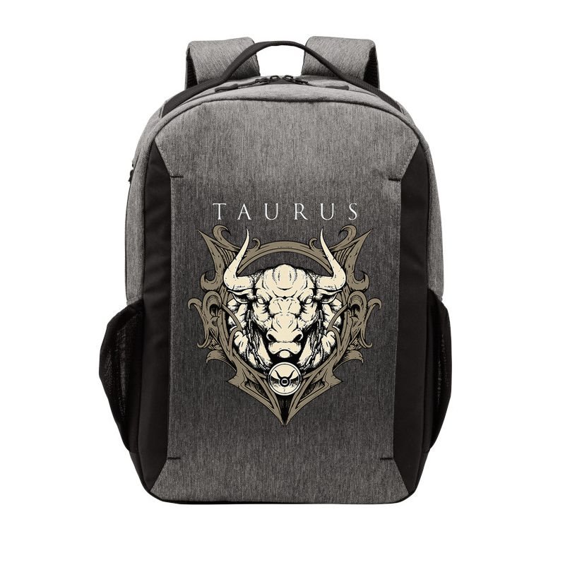 Taurus Zodiac Sign Birthday April To May Vector Backpack
