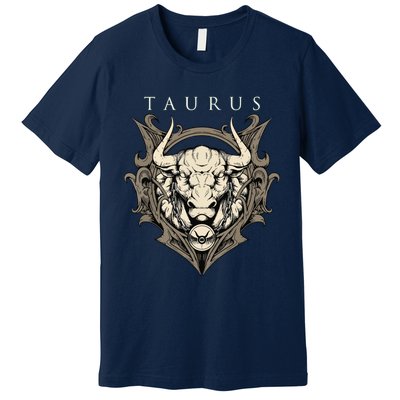 Taurus Zodiac Sign Birthday April To May Premium T-Shirt