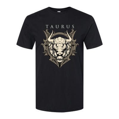 Taurus Zodiac Sign Birthday April To May Softstyle® CVC T-Shirt