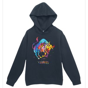 Taurus Zodiac Sign Urban Pullover Hoodie