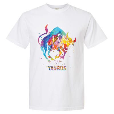 Taurus Zodiac Sign Garment-Dyed Heavyweight T-Shirt