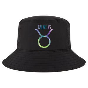 Taurus Zodiac Symbol Astrology Bull Earth Sign Cool Comfort Performance Bucket Hat