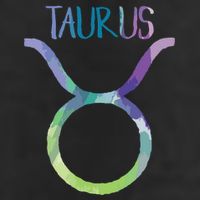 Taurus Zodiac Symbol Astrology Bull Earth Sign 7 Panel Mesh Trucker Snapback Hat
