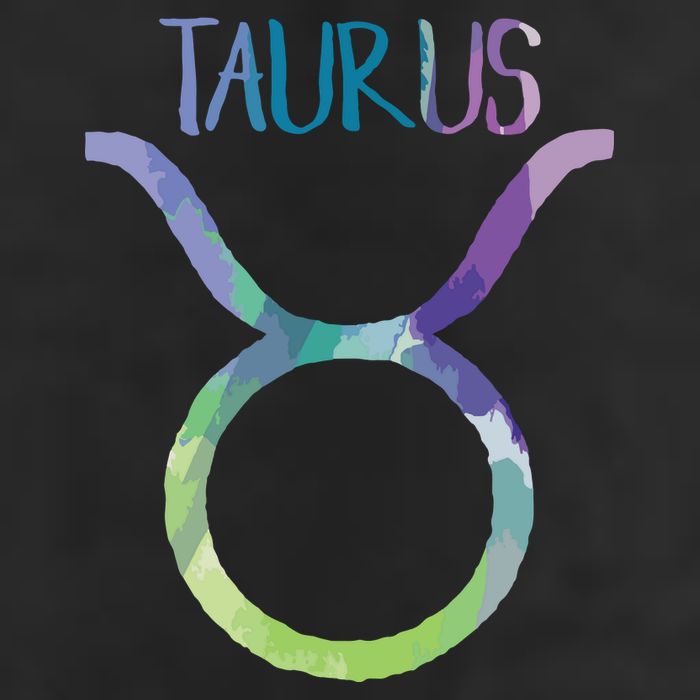 Taurus Zodiac Symbol Astrology Bull Earth Sign 7 Panel Mesh Trucker Snapback Hat