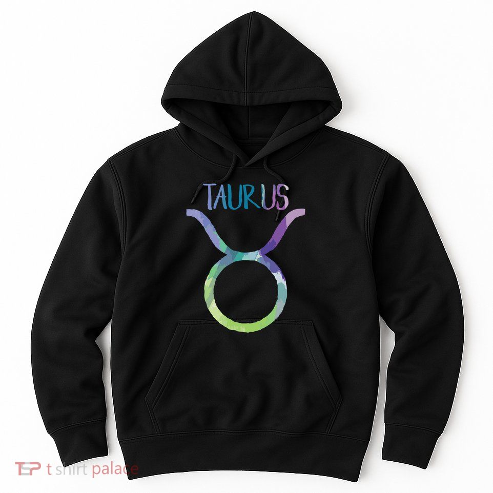 Taurus Zodiac Symbol Astrology Bull Earth Sign Hoodie