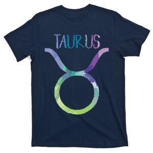 Taurus Zodiac Symbol Astrology Bull Earth Sign T-Shirt