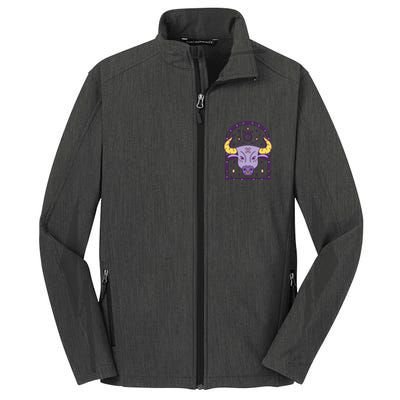 Taurus Zodiac Sign Astrology Core Soft Shell Jacket