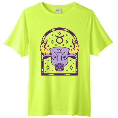 Taurus Zodiac Sign Astrology Tall Fusion ChromaSoft Performance T-Shirt