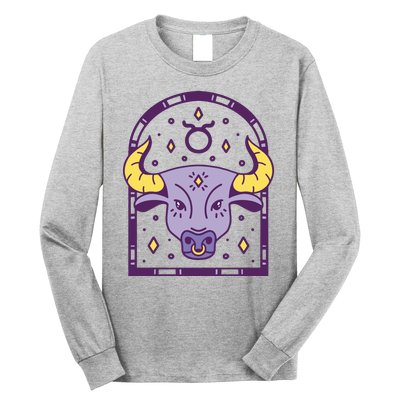 Taurus Zodiac Sign Astrology Long Sleeve Shirt