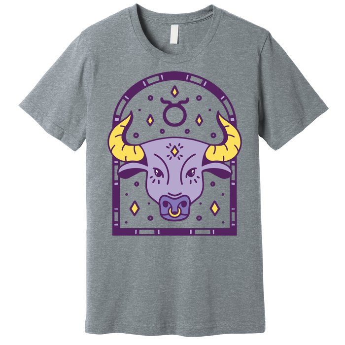 Taurus Zodiac Sign Astrology Premium T-Shirt