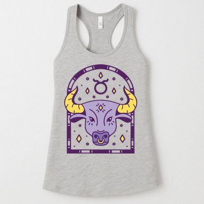 Taurus Zodiac Sign Astrology Womens Tank Top