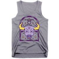 Taurus Zodiac Sign Astrology Tank Top