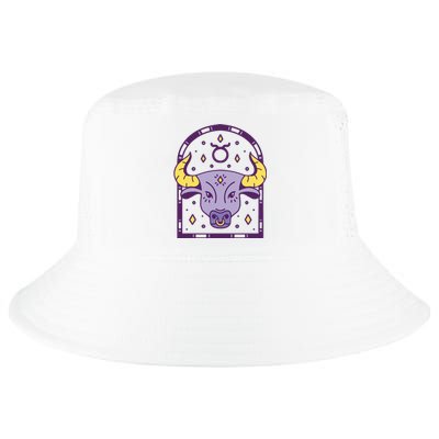 Taurus Zodiac Sign Astrology Cool Comfort Performance Bucket Hat