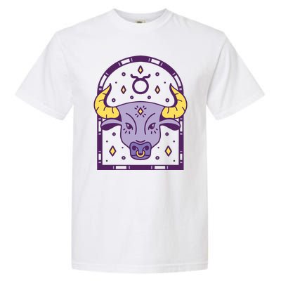 Taurus Zodiac Sign Astrology Garment-Dyed Heavyweight T-Shirt