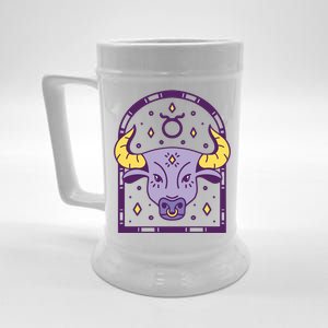 Taurus Zodiac Sign Astrology Beer Stein