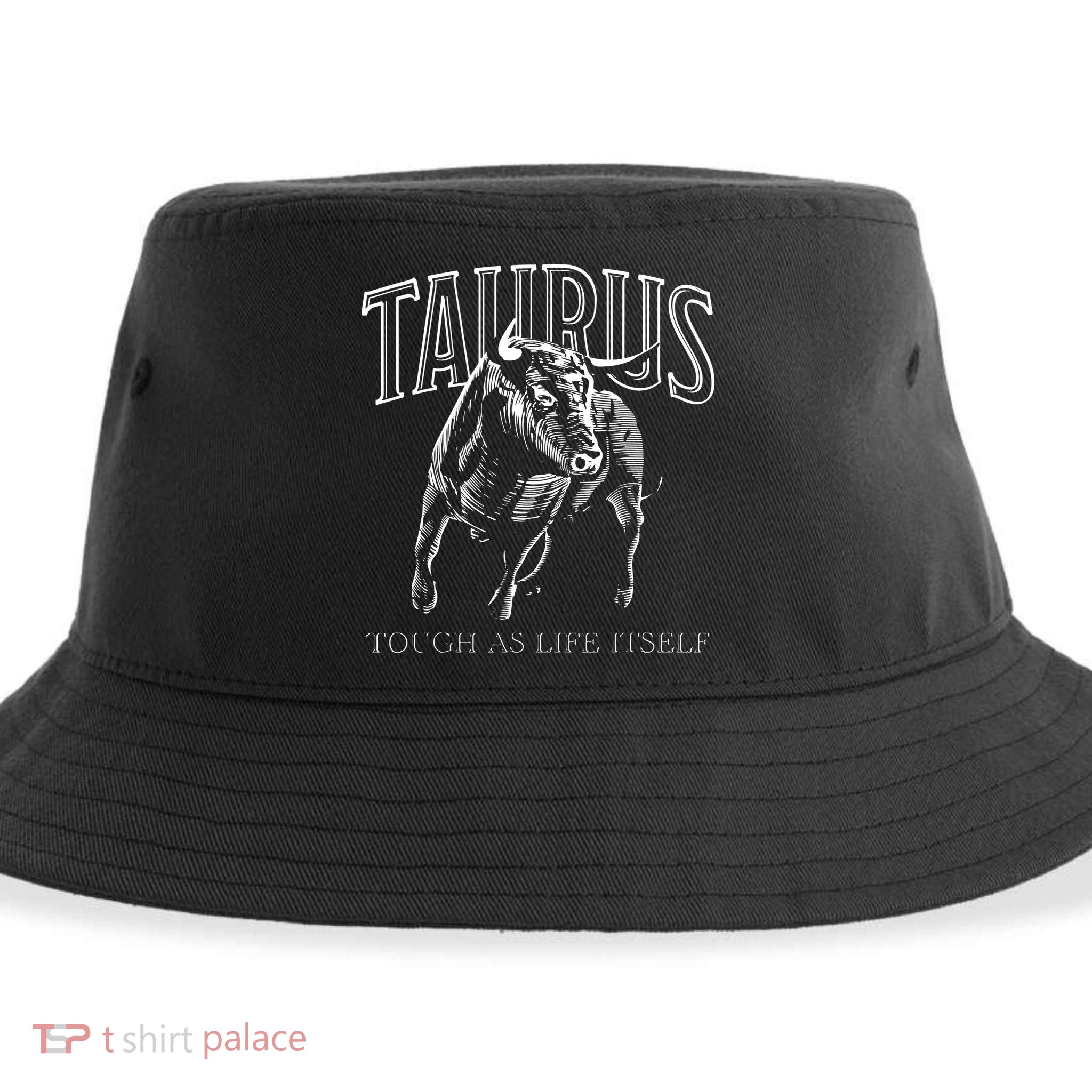 Taurus Zodiac Sign Astrology Horoscope Sustainable Bucket Hat