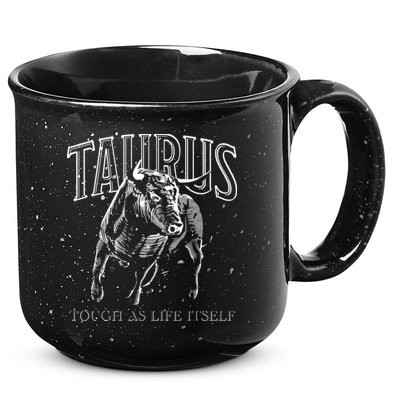 Taurus Zodiac Sign Astrology Horoscope 15oz Campfire Ceramic Mug
