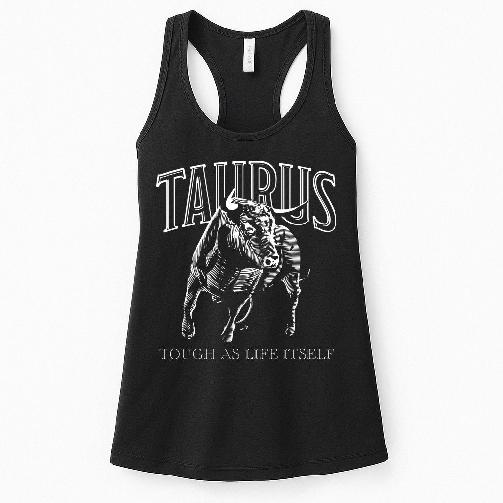 Taurus Zodiac Sign Astrology Horoscope Womens Tank Top