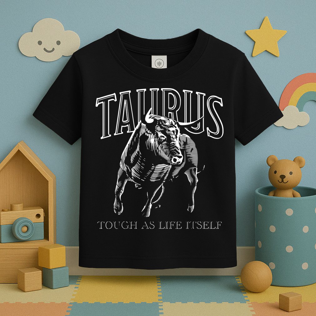 Taurus Zodiac Sign Astrology Horoscope Toddler T-Shirt