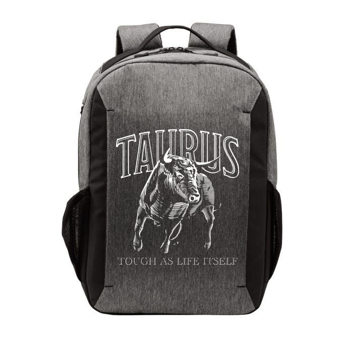 Taurus Zodiac Sign Astrology Horoscope Vector Backpack