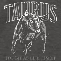 Taurus Zodiac Sign Astrology Horoscope Vector Backpack