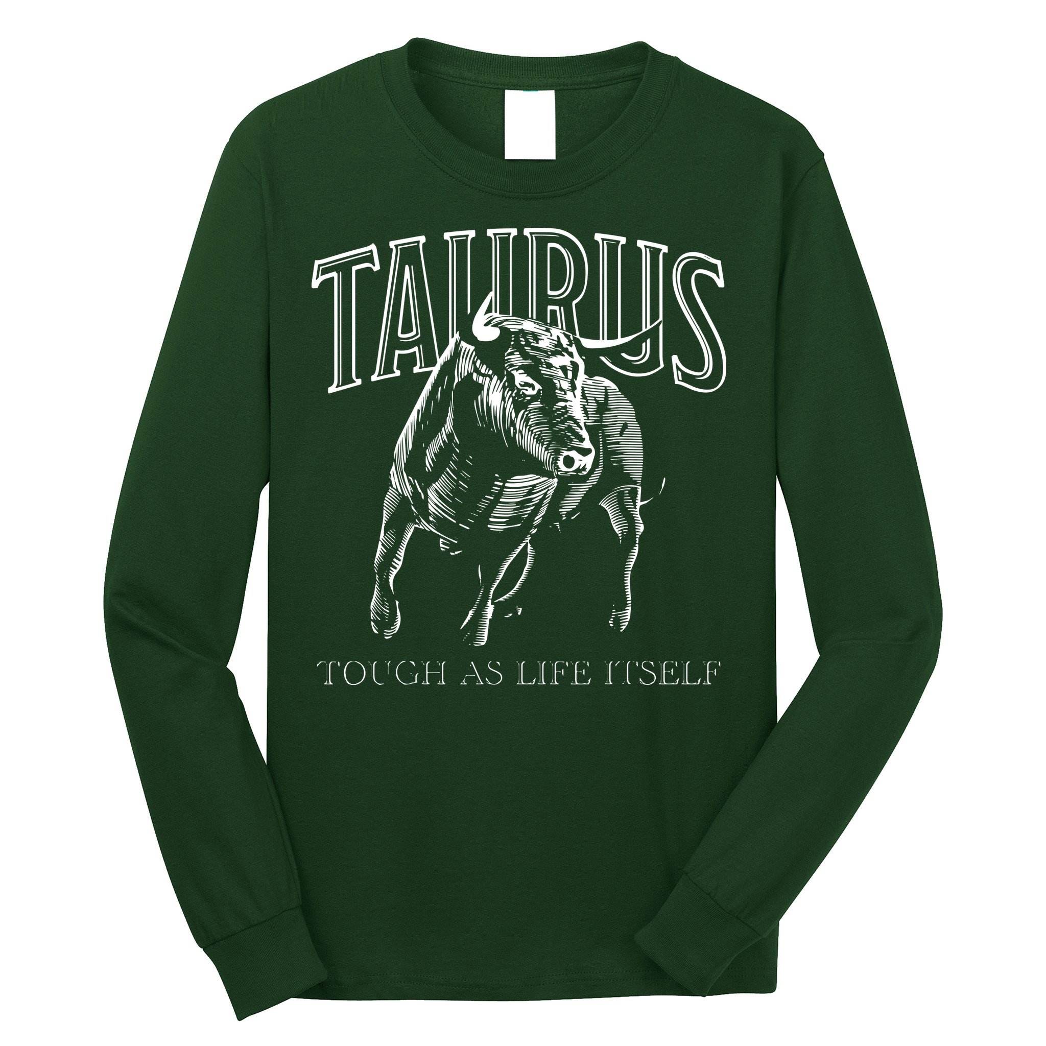 Taurus Zodiac Sign Astrology Horoscope Long Sleeve Shirt