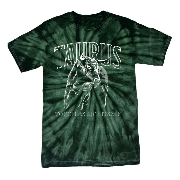 Taurus Zodiac Sign Astrology Horoscope Tie-Dye T-Shirt