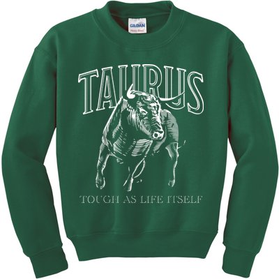 Taurus Zodiac Sign Astrology Horoscope Kids Sweatshirt