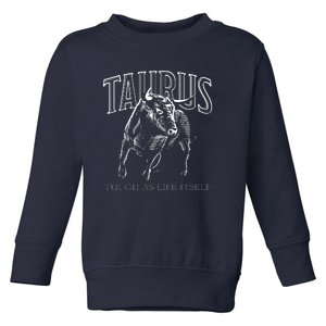 Taurus Zodiac Sign Astrology Horoscope Toddler Sweatshirt