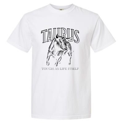 Taurus Zodiac Sign Astrology Horoscope Garment-Dyed Heavyweight T-Shirt