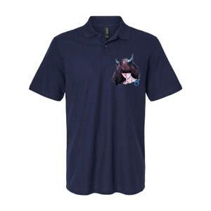 Taurus Zodiac Sign Watercolor Illustration Softstyle Adult Sport Polo